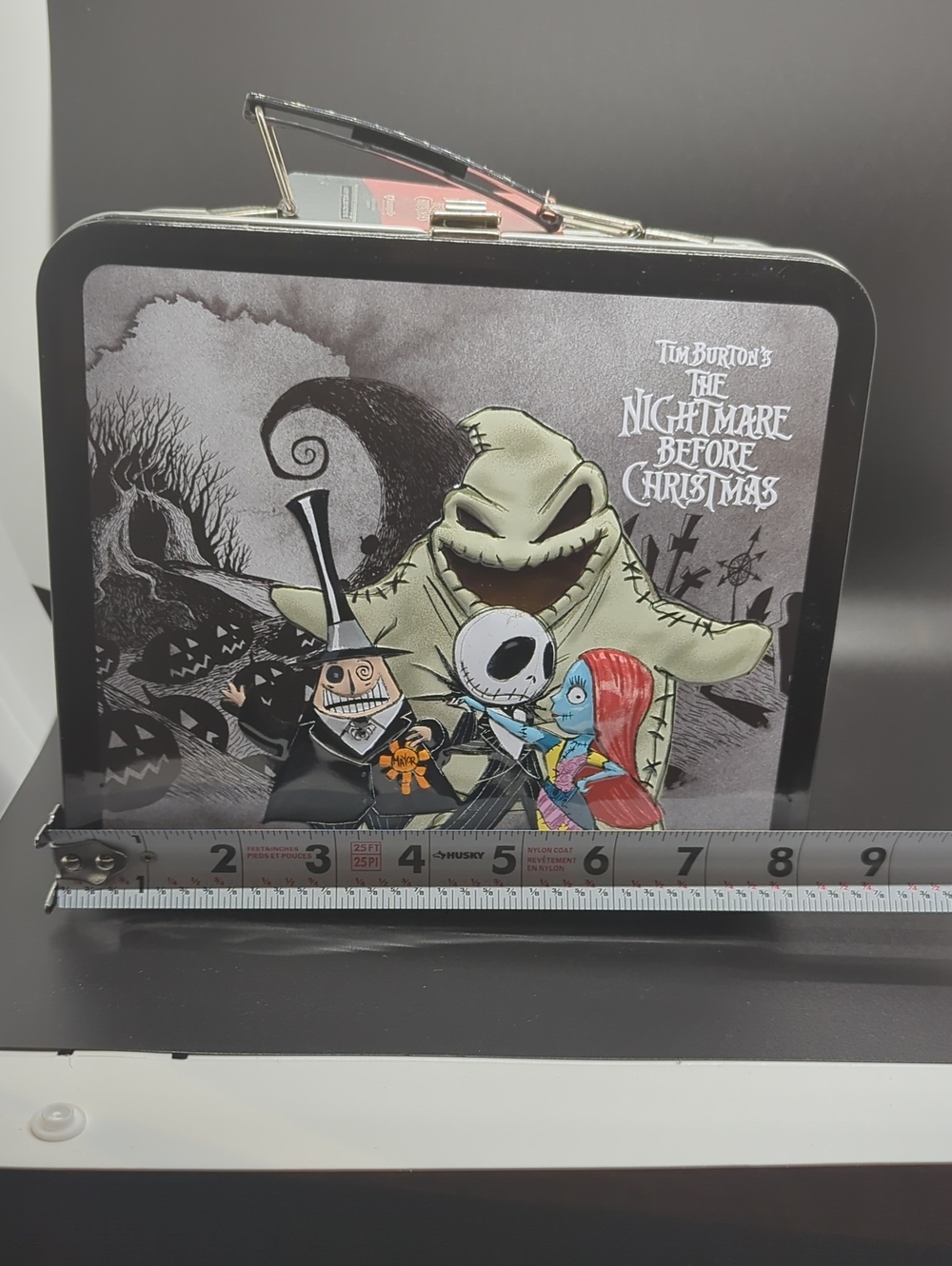 Loungefly Nightmare Before Christmas Metal Lunchbox NWT Disney - Picture 10 of 13